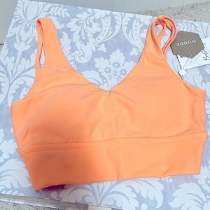 Buffbunny peach rings monarch bra NWT!